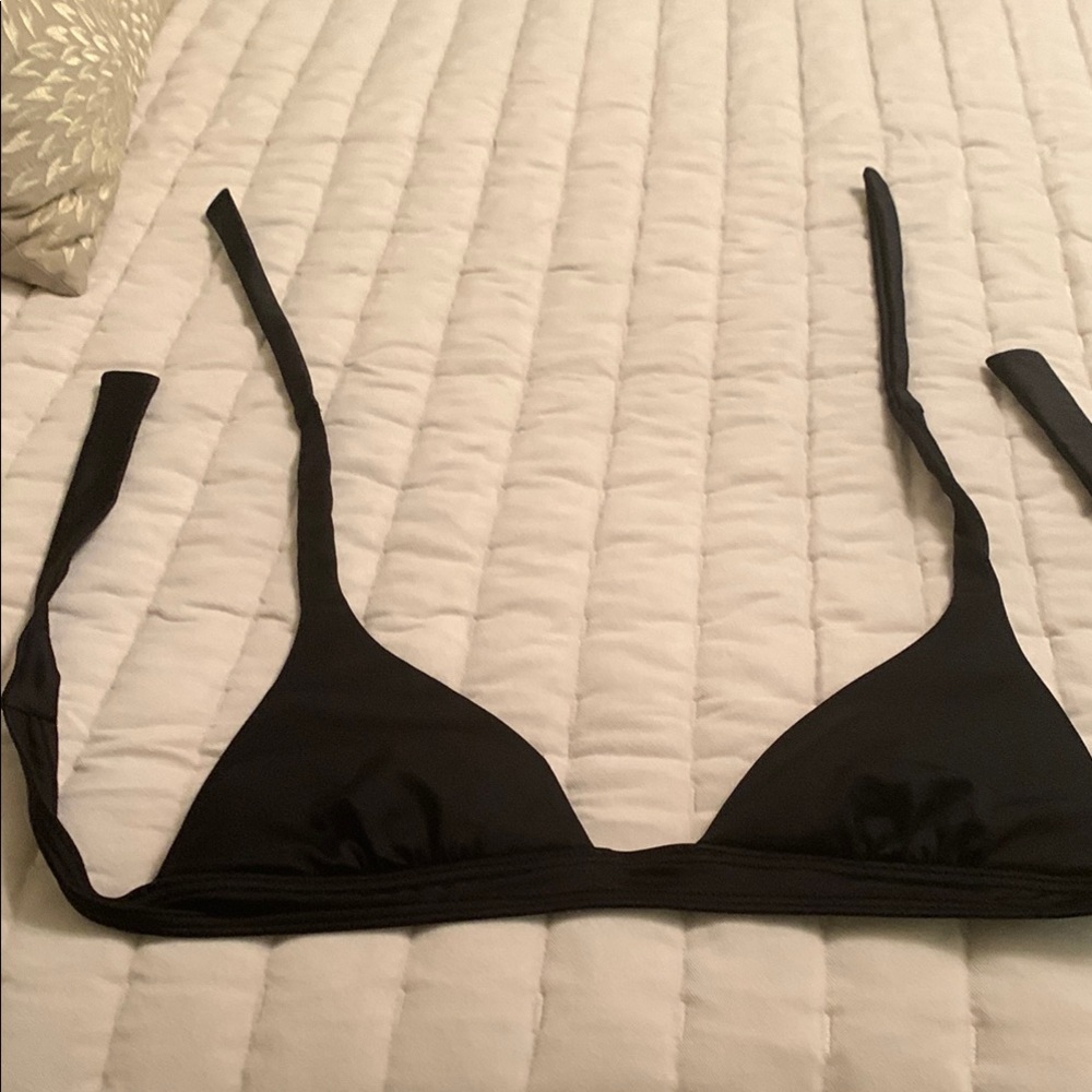 J. Crew Black Wireless Bikini top